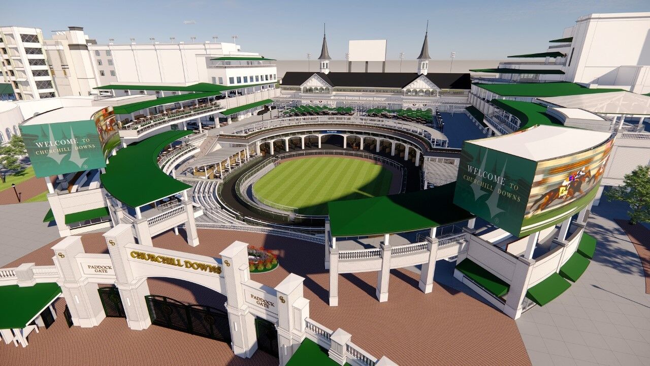 Proyecto de nuevo Paddock de Churchill Downs